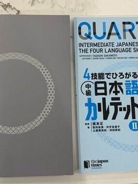 Intermediate Japanese Workbook — Blue Cover (Home Office)